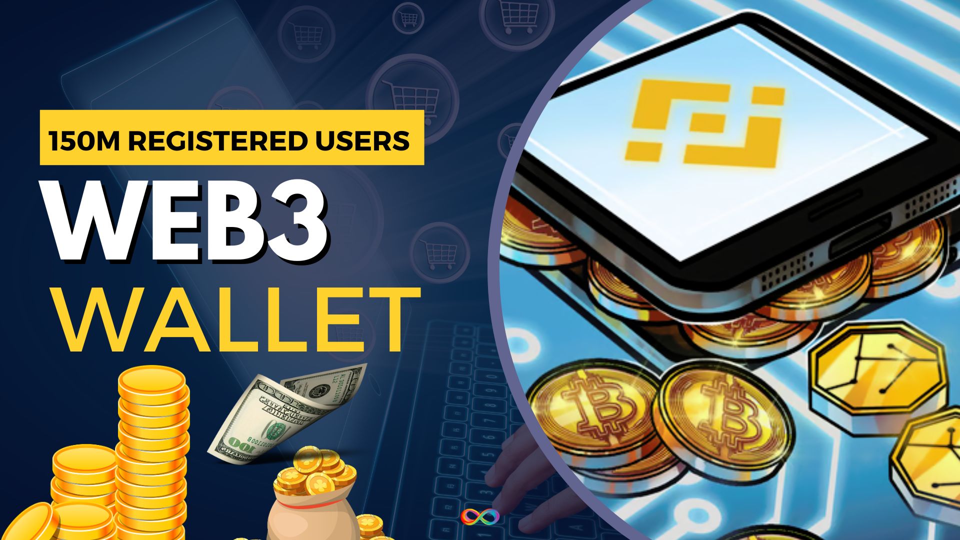 بایننس کیف پول وب ۳ را برای ۱۵۰ میلیون کاربر ثبت شده خود راه اندازی کرد