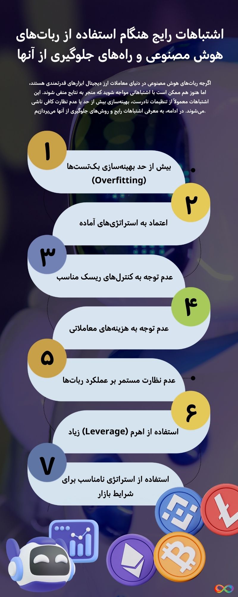 اشتباهات رایج هنگام استفاده از ربات‌های هوش مصنوعی و راه‌های جلوگیری از آنها